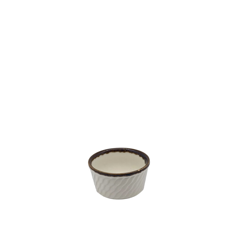 Zest Porcelain Suffle Kase Rölyef 9cm - Chocolate RL09SFCT47 - 1