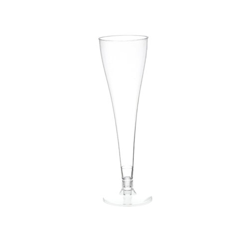 Polistiren Tek Kullanım Şampanya Bardağı 120 Ml Ps Şeffaf Dc.120 - RUBİKAP