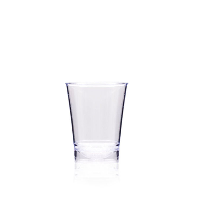 Polistiren Tek Kullanım Tulip Bardak 150 Ml Ps Şeffaf Tc.150 - 1