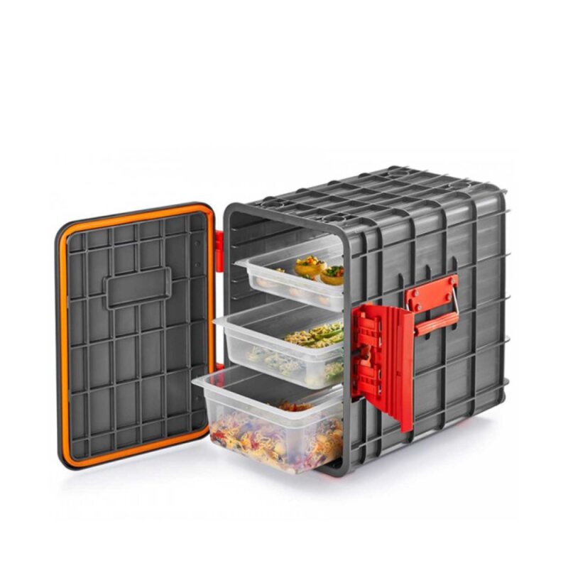Cambro Ultra Pan Termobox (Gn. 1/1 20Cm. X1 Adet) Alacalı Gri UPCS180 - 1