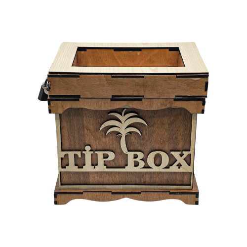 Tip Box-18X23 H:21 Cm Dikdörtgen Tip Box Kutusu - TUAN