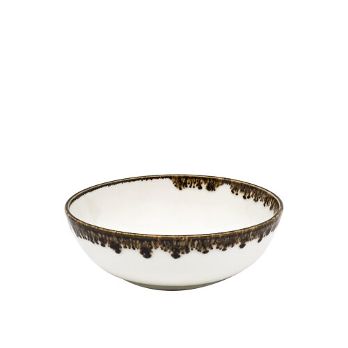 Zest Porcelain Tk Çukur Kase 19cm-Chocolate TK19KSCT47 - ZEST PORCELAIN