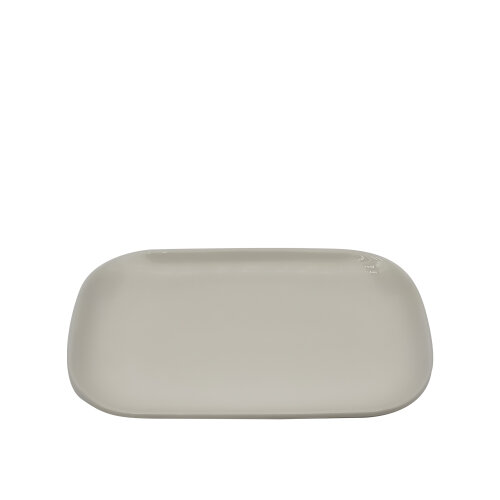 Tulu Porselen Tk Dikdörtgen Tabak 29X19Cm - Krem - TULU PORSELEN