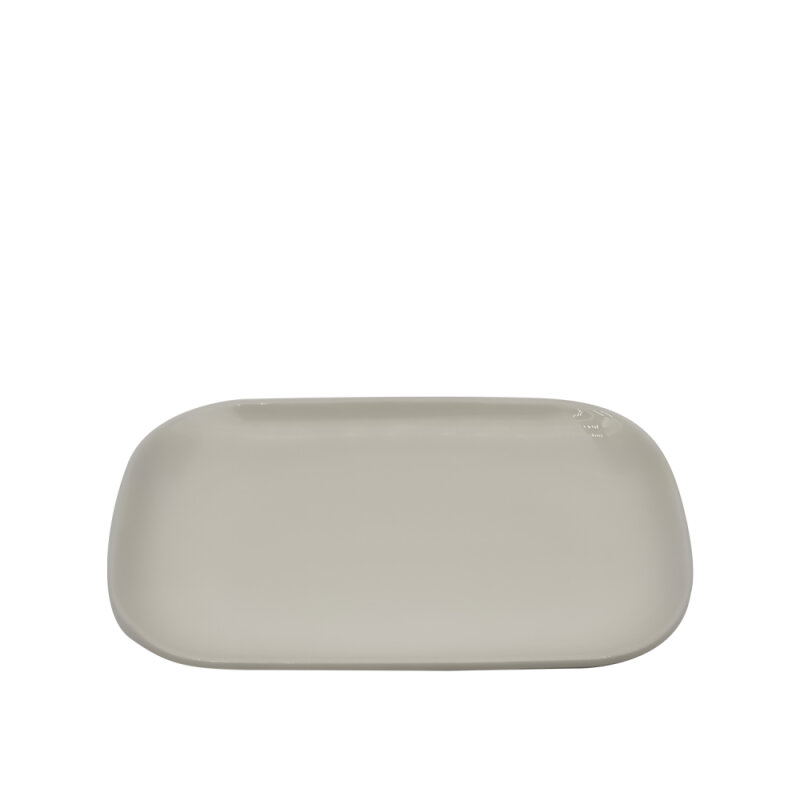 Tulu Porselen Tk Dikdörtgen Tabak 29X19Cm - Krem - 1