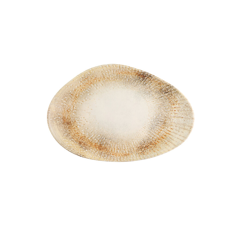 Zest Porcelain Tk Kayık Sunum Tabak 27 cm-Serra - 1