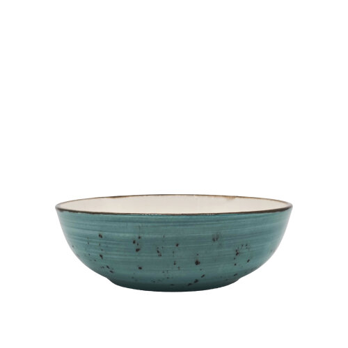Zest Porcelain Tk Salata Kase 19Cm-Paris Turkuaz - ZEST PORCELAIN
