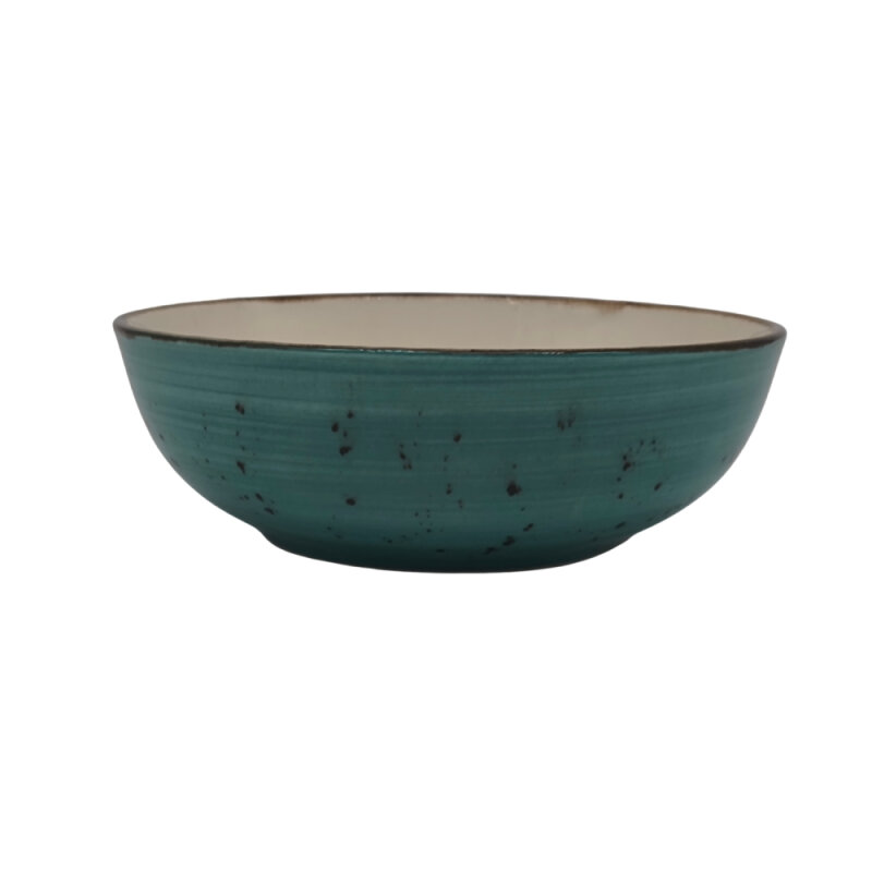 Zest Porcelain Tk Salata Kase 23Cm -Paris Turkuaz - 1