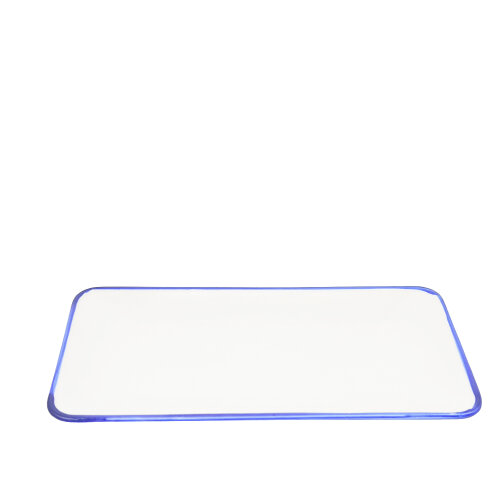 Zest Porcelain Tk Sunum Tabak 30X15Cm-Riva Mavi - ZEST PORCELAIN