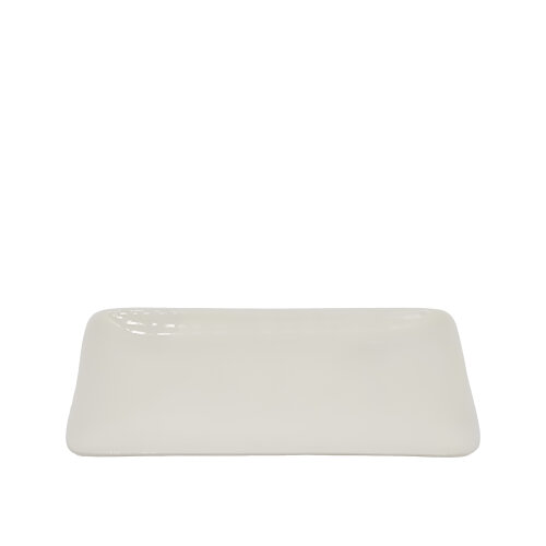 Tulu Porselen Tk Sunum Tabak 30X15cm-Krem TK15KY00 - TULU PORSELEN