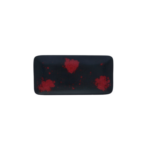 Zest Porcelain Tk Sunum Tabak 30X15Cm -Oxy Red - ZEST PORCELAIN