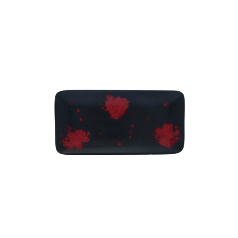 Zest Porcelain Tk Sunum Tabak 30X15Cm -Oxy Red - 1