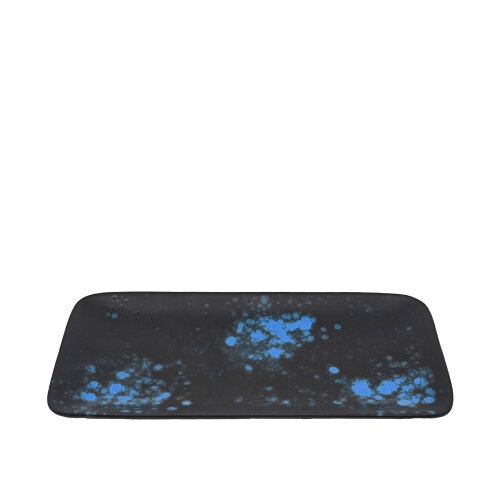 Zest Porcelain Tk Sunum Tabak 30X15Cm-Oxy Blue - ZEST PORCELAIN