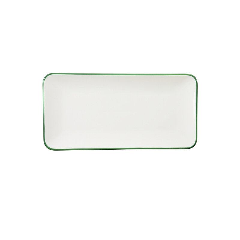 Zest Porcelain Tk Sunum Tabak 30x15 cm - Riva Yeşil - 1