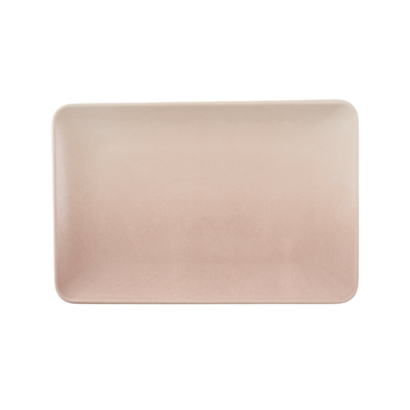 Zest Porcelain Tk Sunum Tabak 30X15Cm-Velour Pudra - 1
