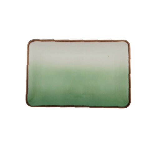 Zest Porcelain Tk Sunum Tabak 30X20 Cm-Volta Çağla - ZEST PORCELAIN