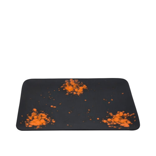 Zest Porcelain Tk Sunum Tabak 30X20Cm -Oxy Orange - ZEST PORCELAIN