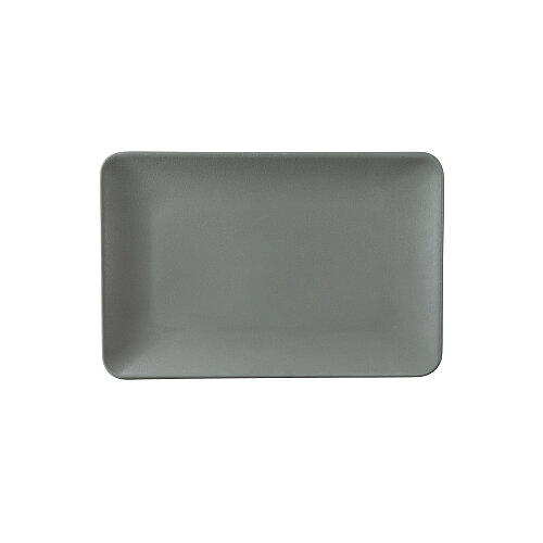 Tk Sunum Tabak 30X20Cm-Velour Gri - ZEST PORCELAIN