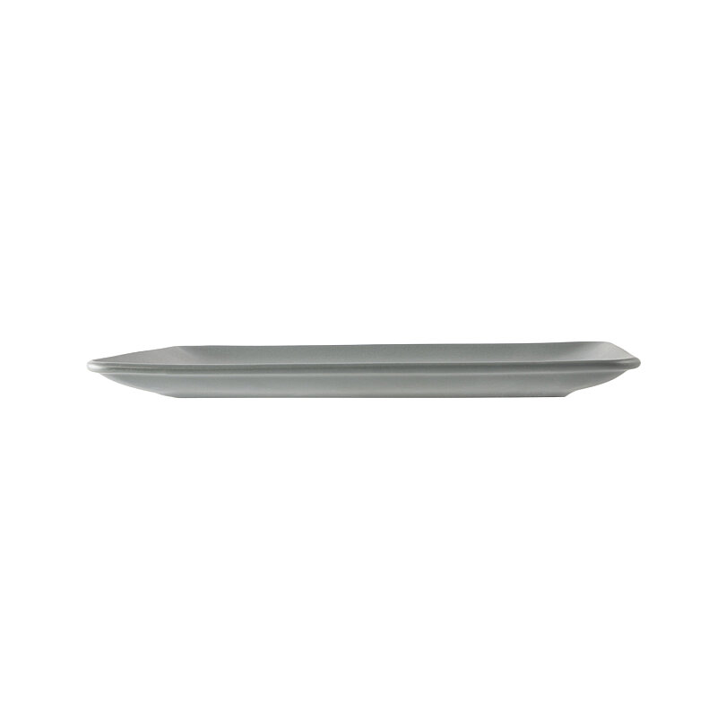Tk Sunum Tabak 30X20Cm-Velour Gri - 2
