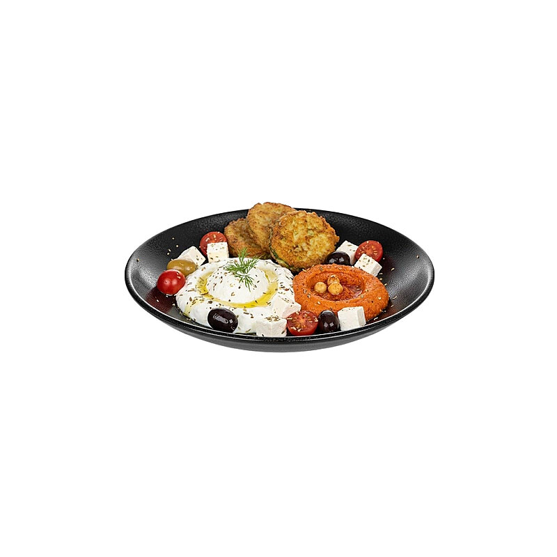 T.Star Matt 25 cm Çukur Tabak Black - 2