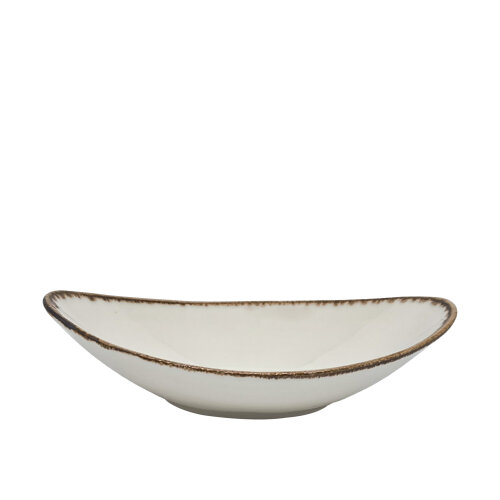Zest Porcelain 25 cm Gondol Kase-Chocolate TK25GKSCT47 - ZEST PORCELAIN