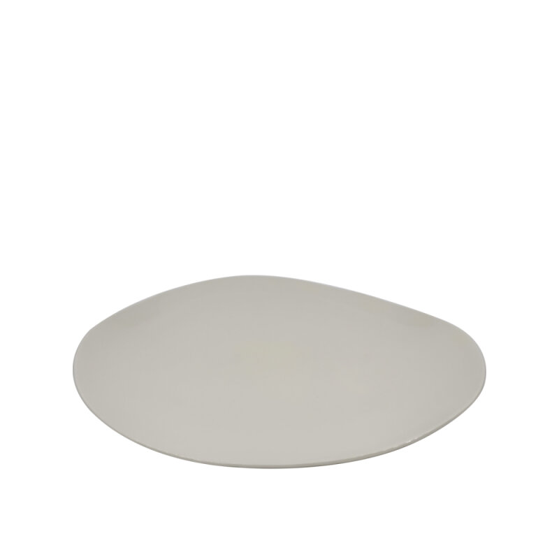 Zest Porcelain 35 cm Kayık Sunum Tabak Krem TK35KY00 - 1