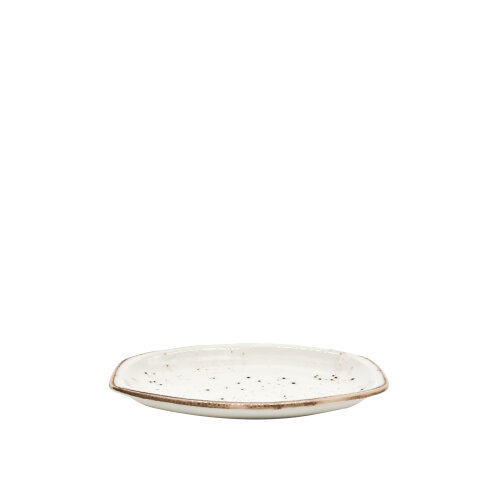 Zest Porcelain Alis Kayık Tabak 18 Cm-Paris Krem - ZEST PORCELAIN