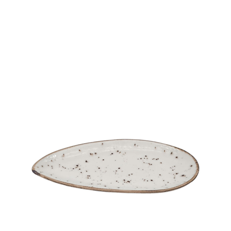 Zest Porcelain Aslı Kayık 25X11,5 Cm-Paris Krem - 1