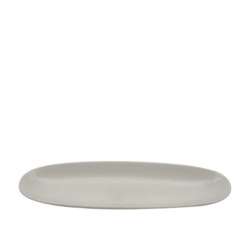 Tulu Porselen Ege Kayık 32 cm Krem - 1