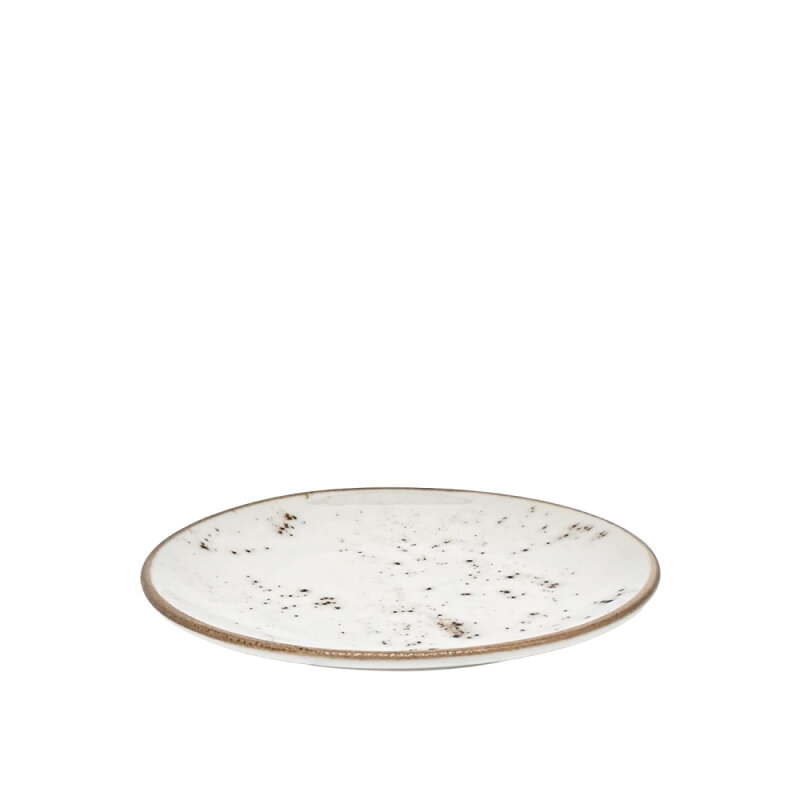 Zest Porcelain Elegance Düz Tabak 19 Cm-Paris Krem - 1