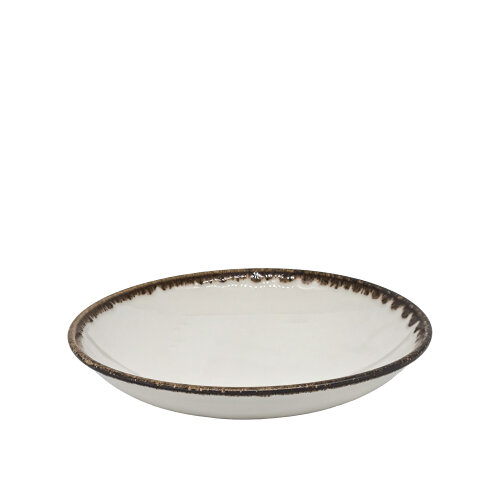 Zest Porcelain Elegance 23 Cm Çukur Tabak Chocolate - ZEST PORCELAIN