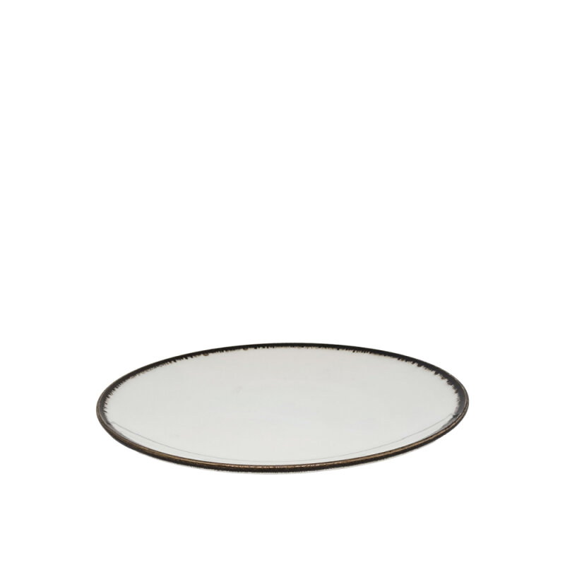 Zest Porcelain Elegance 30 Cm Düz Tabak Chocolate - 1