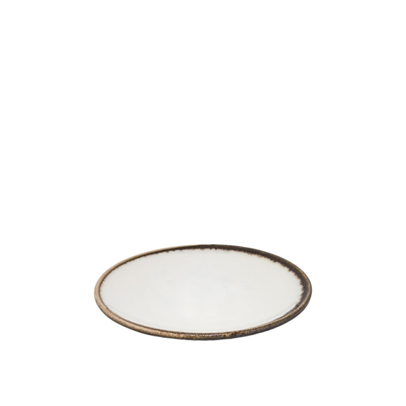 Zest Porcelain Elegance Düz Tabak 17cm Chocolate ELG17DUCT47 - 1