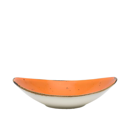 Zest Porcelain Gondol Kase 25X15,5 Cm-Paris Turuncu - ZEST PORCELAIN