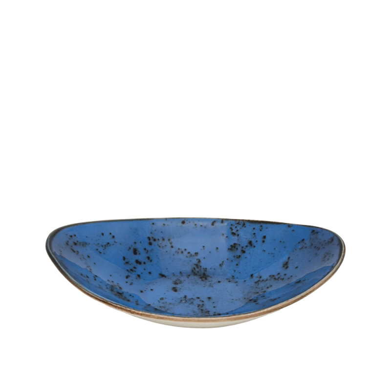 Zest Porcelain Gondol Kase 25X15,5Cm-Paris Mavi - 1