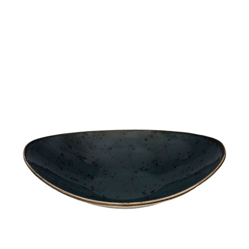 Zest Porcelain Gondol Kase 25X15,5Cm-Paris K.Mavi - ZEST PORCELAIN