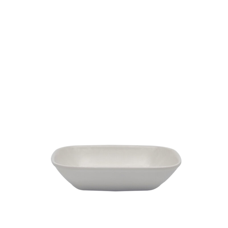 Tulu Porselen Kare Kayık 17 cm Krem KL17KR00 - 1