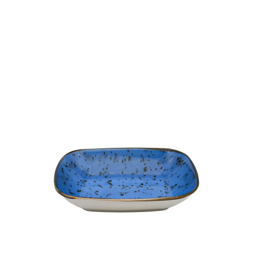 Zest Porcelain Klasik Kare Kayık 20 Cm-Paris Mavi - ZEST PORCELAIN
