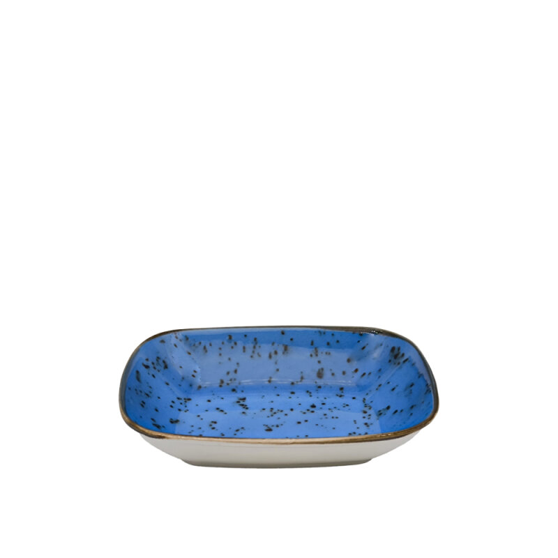 Zest Porcelain Klasik Kare Kayık 20 Cm-Paris Mavi - 1