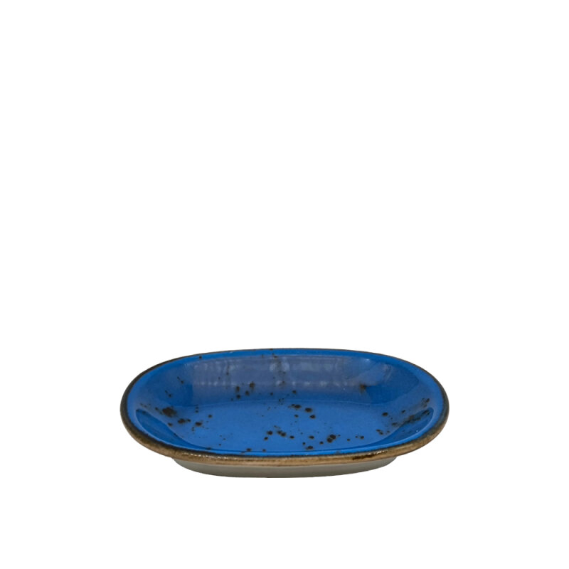 Zest Porcelain Klasik Kayık 12 Cmx8 Cm -Paris Mavi - 1