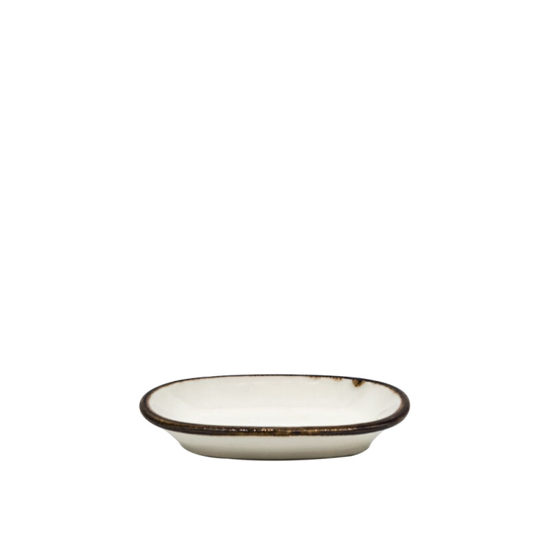 Zest Porcelain Klasik Kayık 12Cm-Chocolate - 1