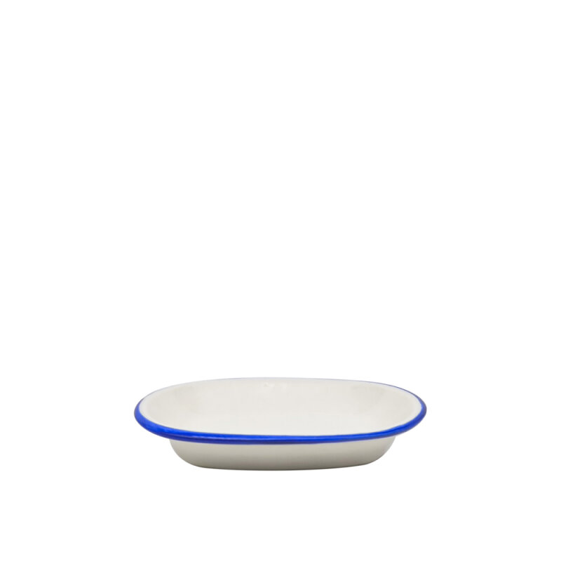 Zest Porcelain Klasik Kayık 12 Cmx8 Cm-Riva Mavi - 1