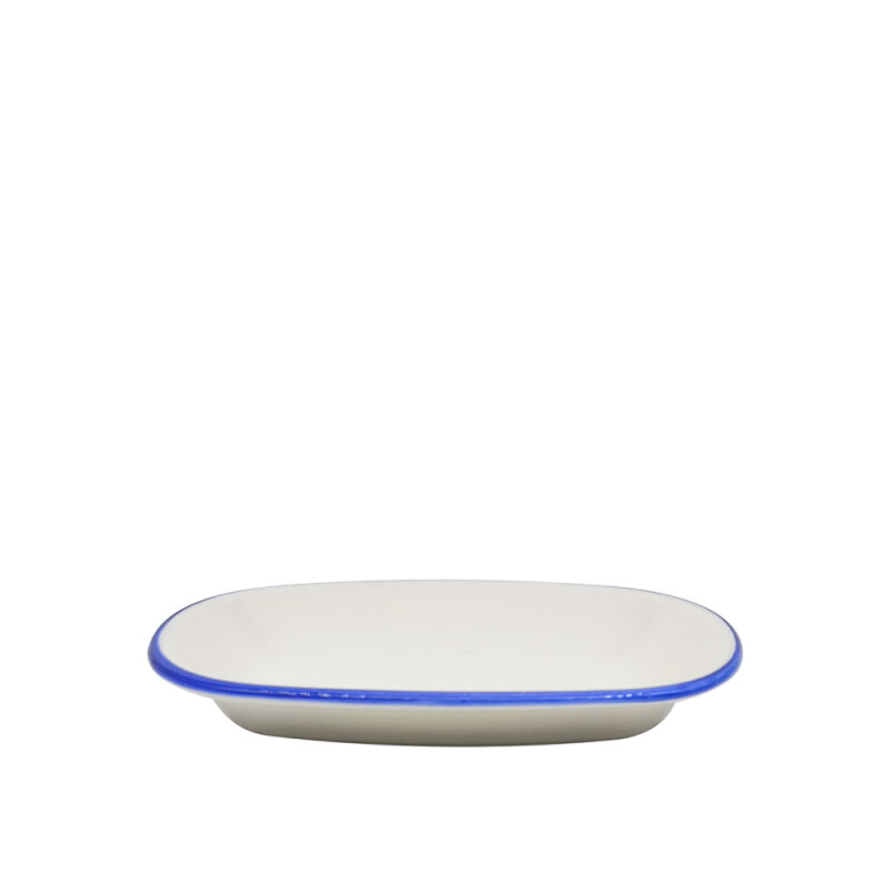Zest Porcelain Klasik Kayık 15 Cmx9 Cm-Riva Mavi - 1