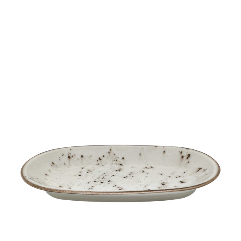 Zest Porcelain Klasik Kayık 29 Cmx17 Cm-Paris Krem - 1