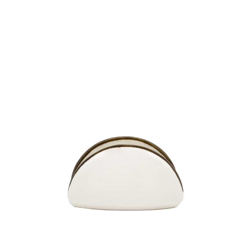 Zest Porcelain Klasik Peçetelik Chocolate - 1