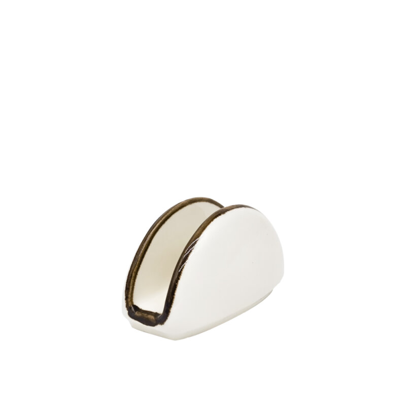 Zest Porcelain Klasik Peçetelik Chocolate - 2