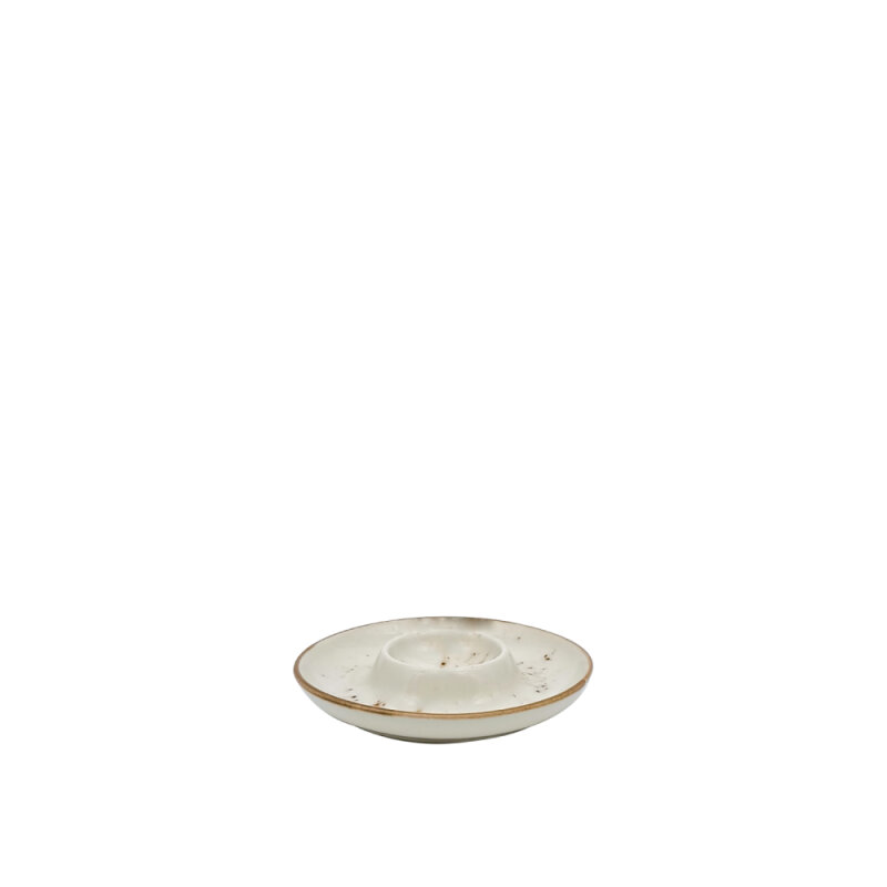 Zest Porcelain Elegance Yumurtalık 10 Cm-Paris Krem - 1