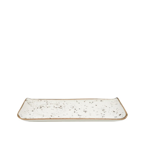 Zest Porcelain Latte Tepsi 27 Cm -Paris Krem - ZEST PORCELAIN