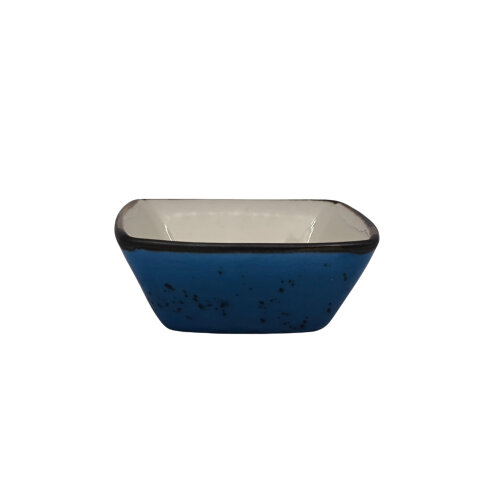 Zest Porcelain Mrt Kare Kase 11Cm-Paris Mavi - ZEST PORCELAIN