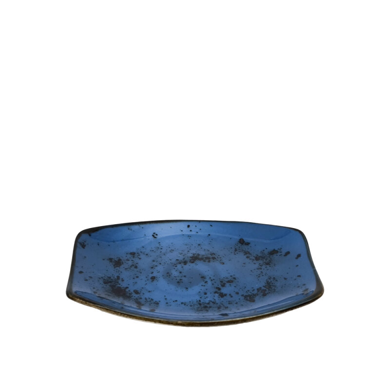 Zest Porcelain Mrt 16 Cm Kayık Tabak-Paris Mavi - 1