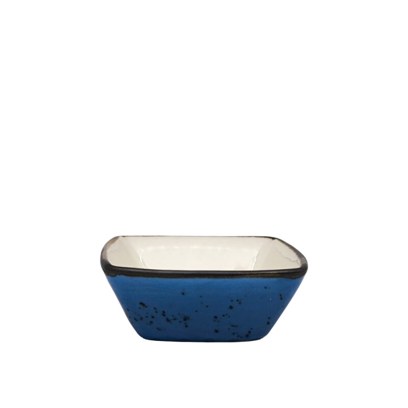 Zest Porcelain Mrt Kare Kase 9 Cm-Paris Mavi - 1
